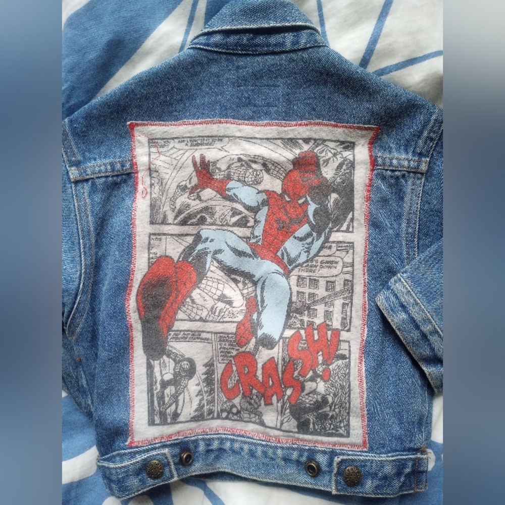 Spiderman Jean Jacket 2T